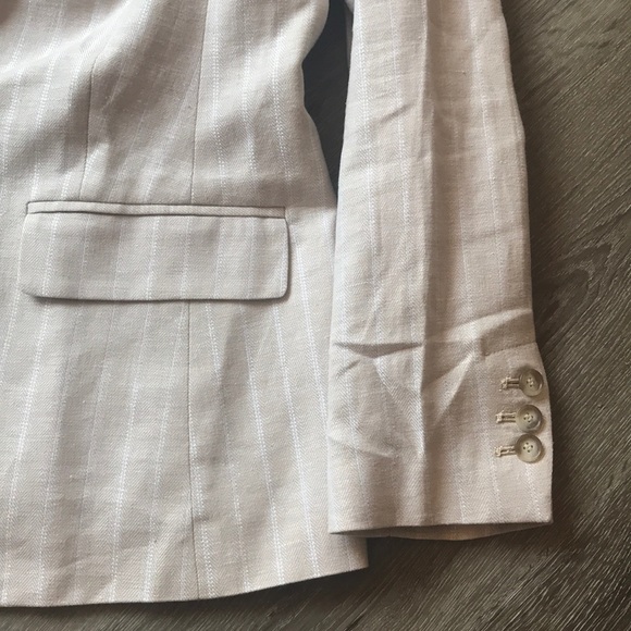 NWT, Linen Shimmer Blazer🍂🍁💜 - Picture 6 of 7